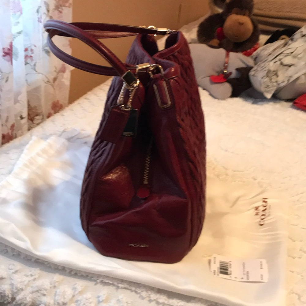 authentic coach  handbag